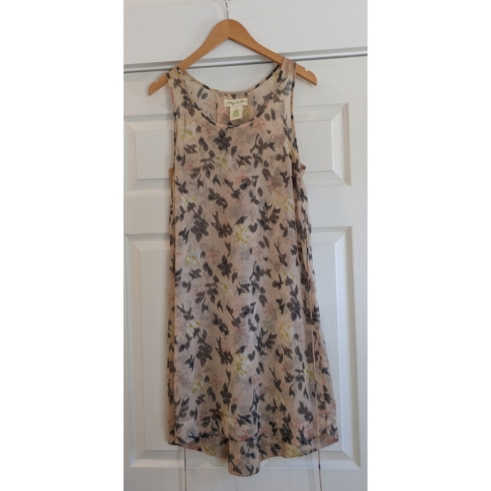 Urban Outfitters Floral Sheer Dress